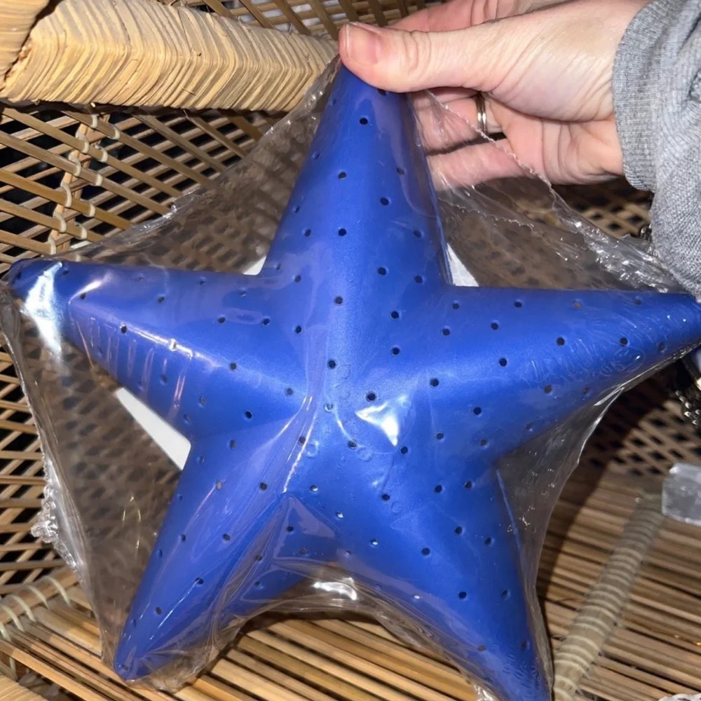 IKEA SMILA STJARNA Blue Star Lamp